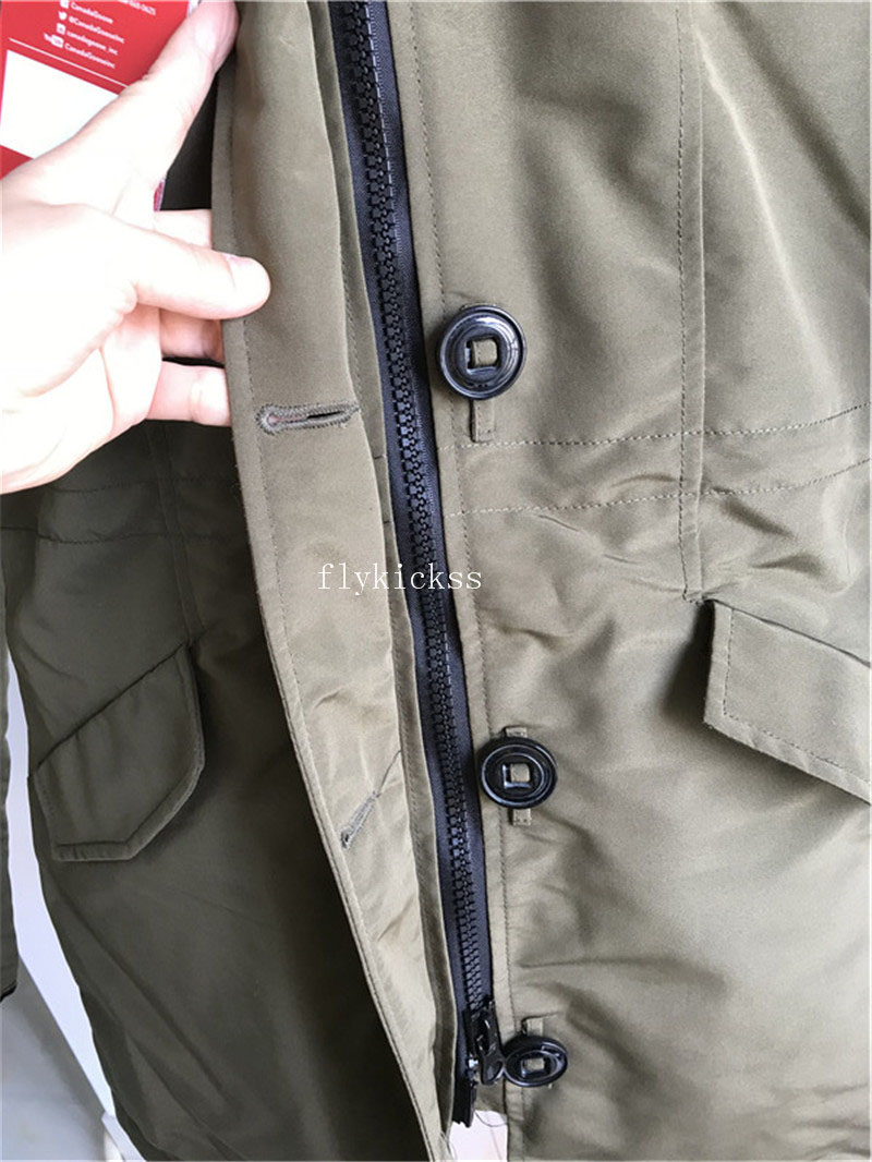 Nobis Canada Goose Dark Green Coat